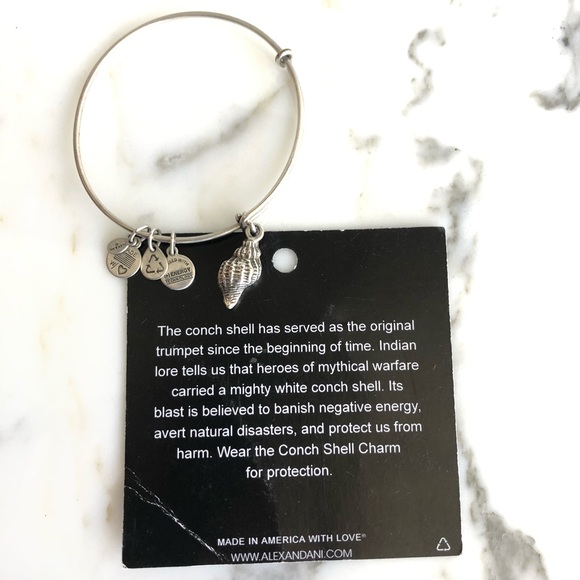 Alex + Ani Conch Shell Bracelet - Picture 2 of 10